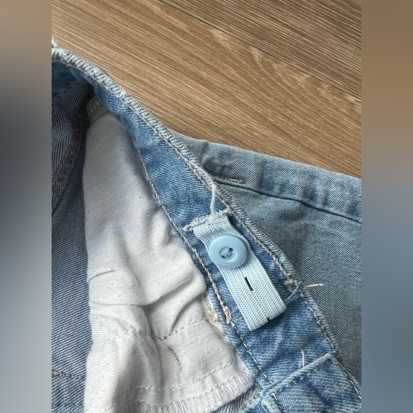 Girls Gap Straight Light Blue Distressed Jeans size 16 - Picture 3 of 6